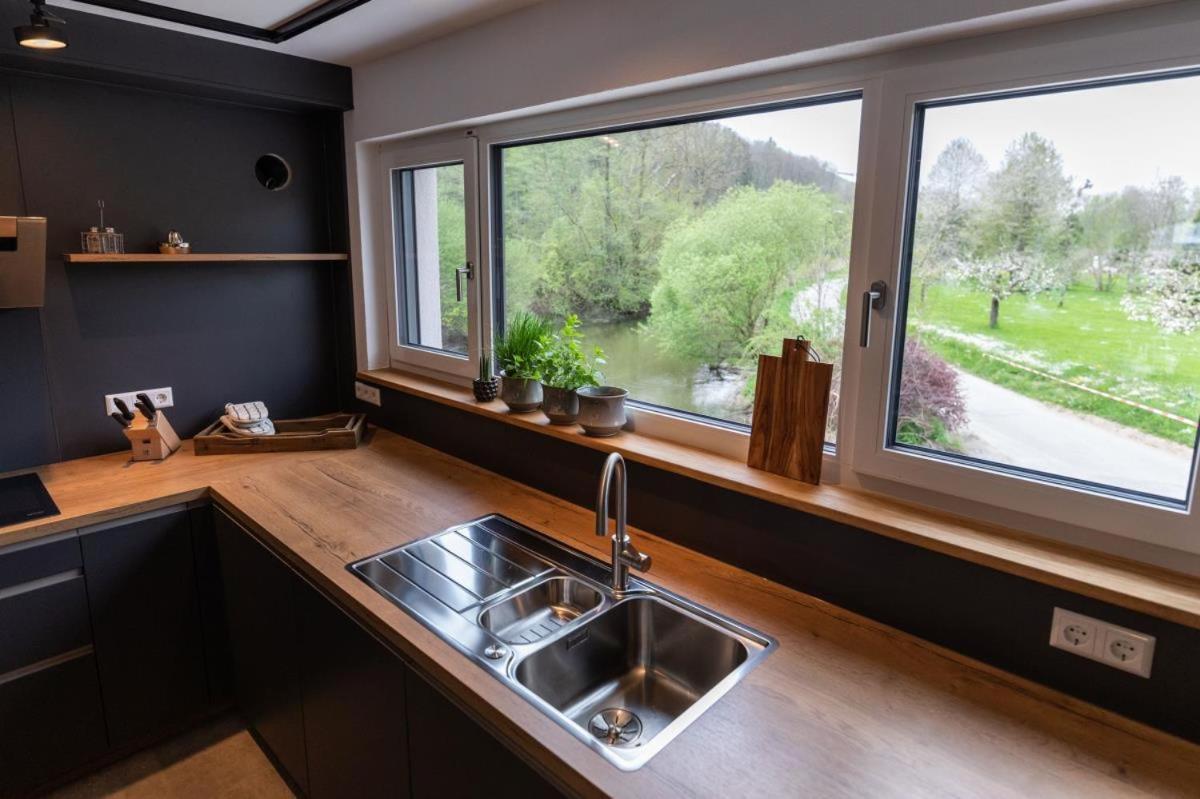 Freistehendes Ferienhaus Renkenmuehle Naeher Kann Man Am Wasser Nicht Wohnen Eberbach  Eksteriør billede
